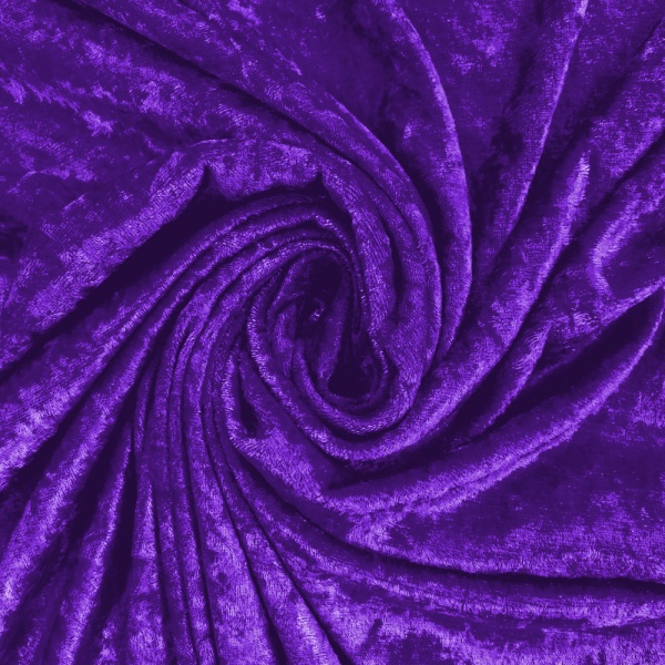 Crushed Velvet - Purple